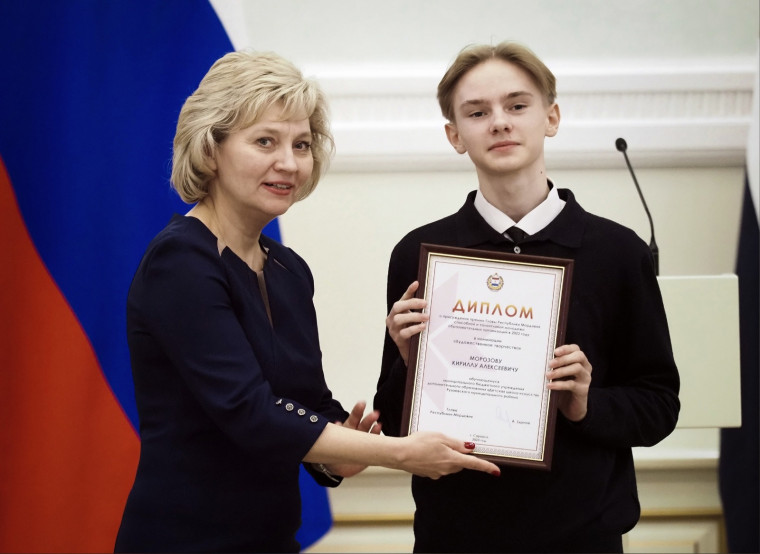 Лауреат премии Главы Республики Мордовия.